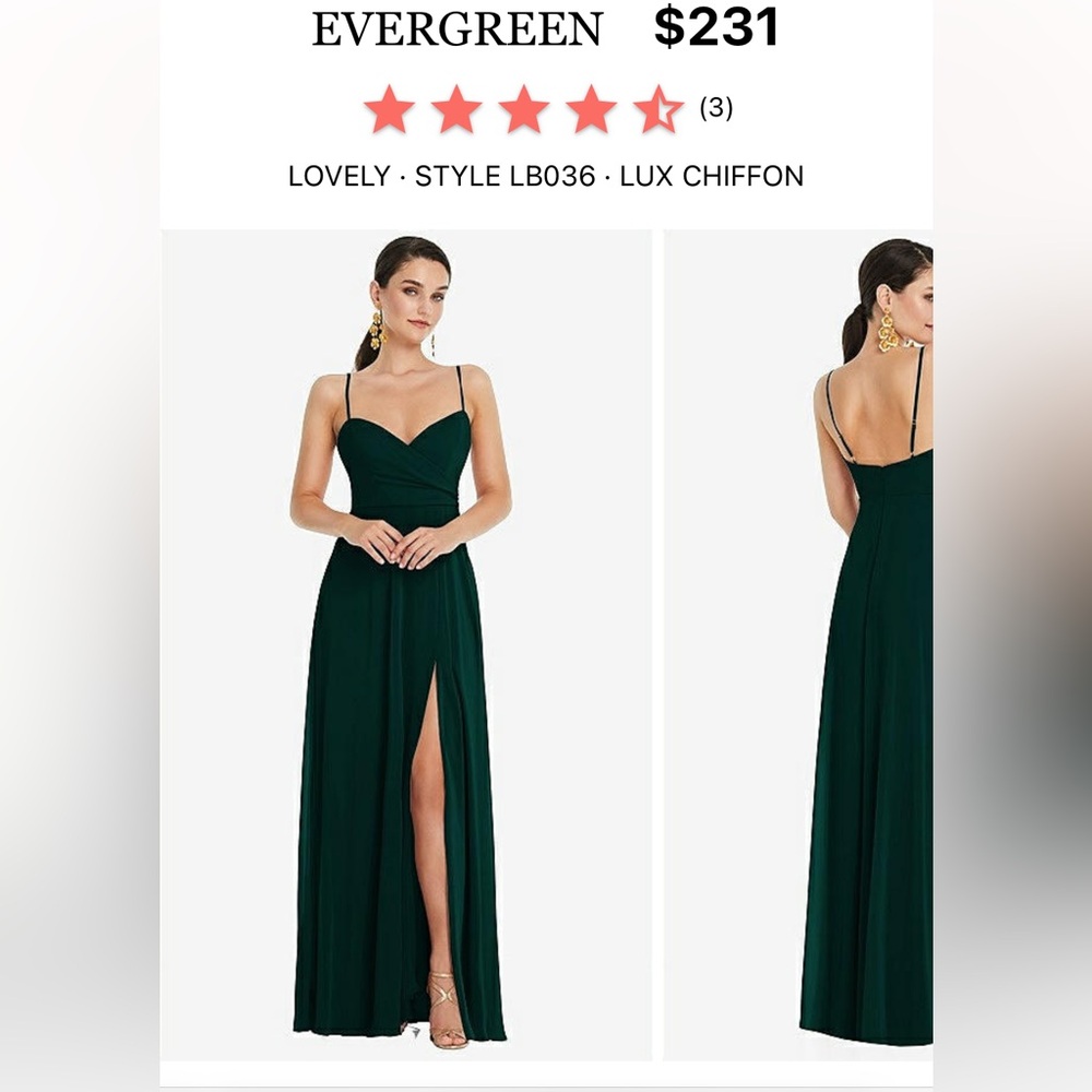 Formal Green Dress